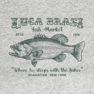 Vintage Luca Brasi Fish Market T-Shirt